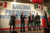 Elly Schlein a Sarzana per l’appoggio a Guccinelli: “E&#039; la possibilità di un futuro migliore per la città”