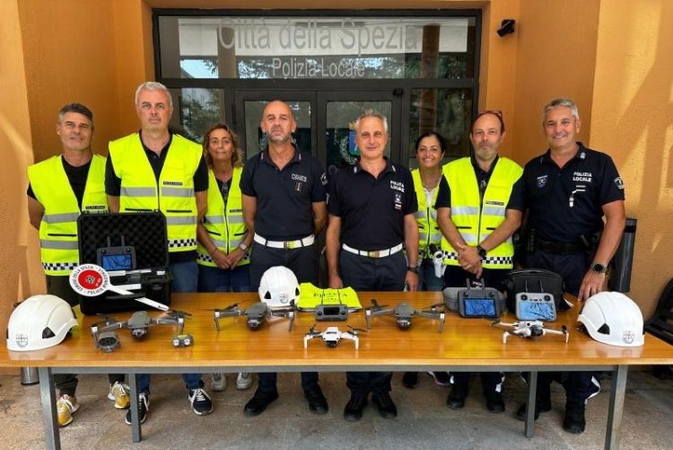 Riconosciuto dal Ministero lo status di aeromobili di stato ai droni in dotazione alla Polizia Locale della Spezia