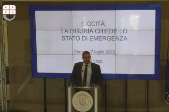 Siccità, Toti firma la richiesta di stato di emergenza per la Liguria