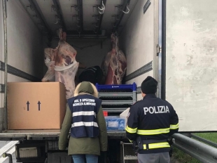 Carne e latticini sotto sequestro