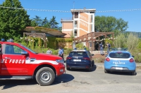 Sarzana, Ex hotel Mogol. Questa mattina è stato effettuato lo sgombero