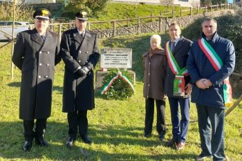 Il Comune della Spezia alla commemorazione del Carabiniere Battaglini, ucciso dalle Brigate Rosse