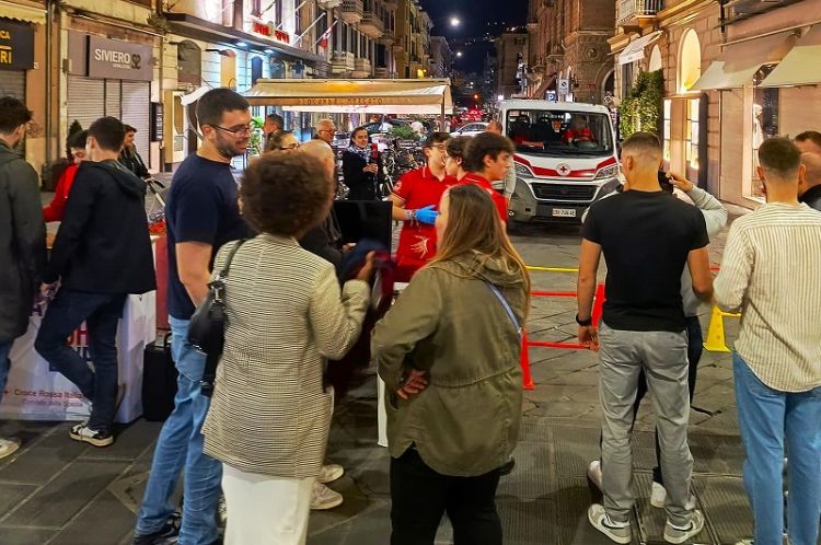 &quot;Saturday night live&quot;, quasi 500 alcoltest gratuiti effettuati nel centro della Spezia dalla CRI