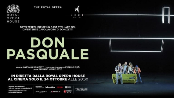 Il Don Pasquale in diretta dal Covent Garden