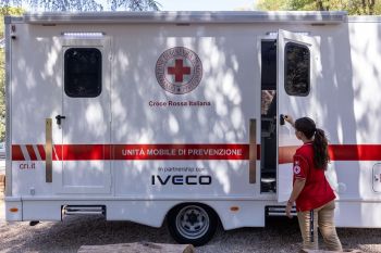 Il tour della CRI &quot;Itinerari della salute&quot; parte dalla Spezia con uno screening cardiovascolare gratuito