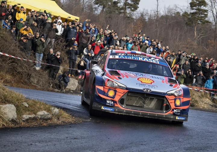 Hyundai i20 Coupè WRC vince il Monte Carlo