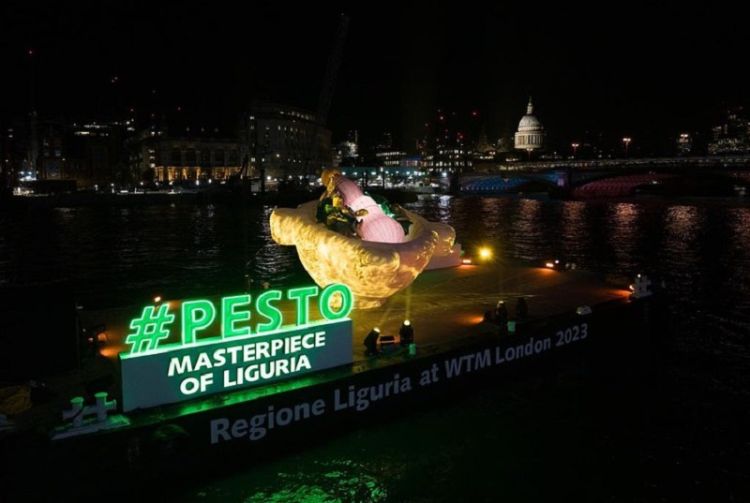 #Pesto, masterpiece of Liguria: il mortaio gigante andrà sulle piste del Sestriere, poi a Sanremo, Parigi e Milano