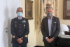 Il Sindaco Peracchini incontra il Colonnello Daniele, Comandante dell&#039;Aeronautica Militare di Cadimare