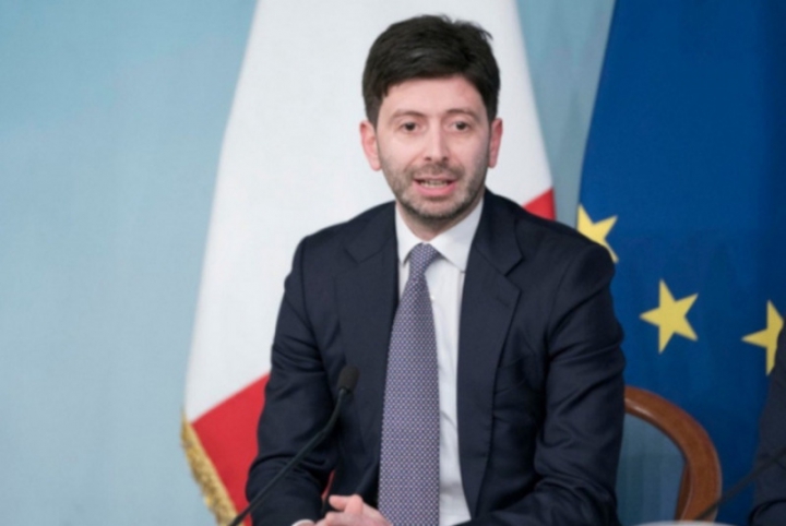 Il Ministro della salute Roberto Speranza