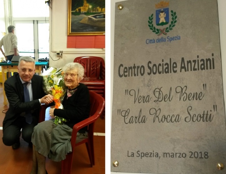 Il Centro anziani di piazza Brin intitolato a Vera Del Bene e Carla Rocca Scotti