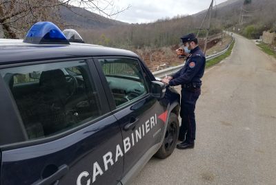 Con la moto da cross nei boschi di Rocchetta, sanzionati tre centauri