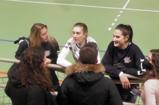 Da sinistra: Rebecca Zanini, Alessia Brizzi e Rebecca Lupi