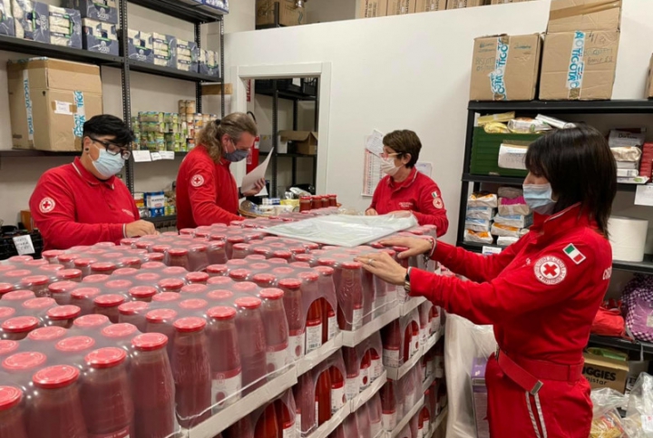 Croce Rossa della Spezia, nel 2021 aiutate più di mille persone in difficoltà economica