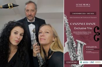 Il Festival “Lunae Musica&quot; prosegue con il concerto “Canzoni e Danze” dell’Exclusive Trio