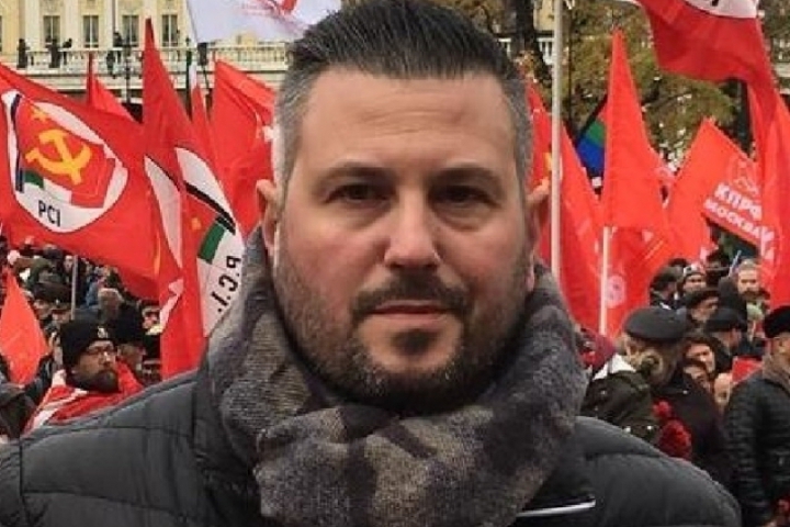 Matteo Bellegoni, segretario regionale Liguria del PCI