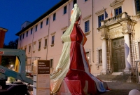 Carrara celebra la fine del lockdown con la sinfonia del marmo