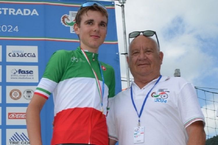 Al Giro della Lunigiana ci sarà anche Lorenzo Mark Finn, campione d&#039;Italia juniores