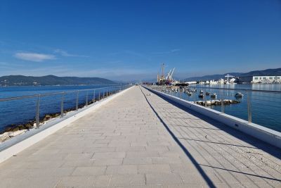 Posticipata l&#039;inaugurazione della passeggiata a mare di Marina di Carrara