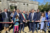 L&#039;inaugurazione del Parco delle mura