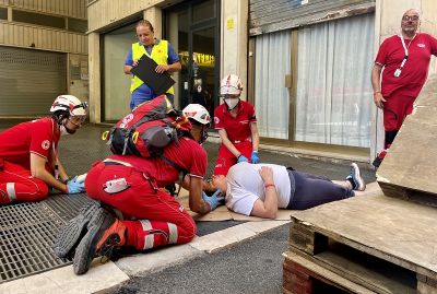 Oltre 100 volontari alla Spezia per la gara di primo soccorso della Croce Rossa (foto)