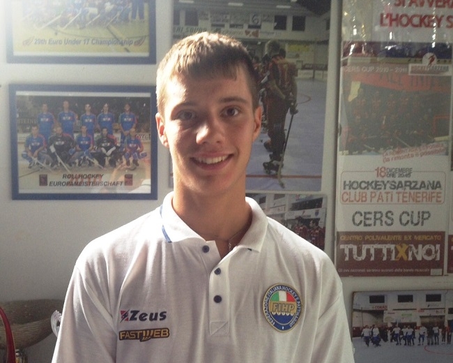 Hockey Sarzana, Alessio Perroni in Portogallo con l&#039;Under 17