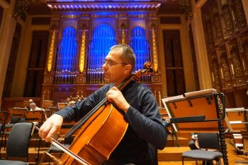 Il violoncellista Riccardo Agosti in concerto alla Spezia