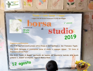 A Montereggio la consegna delle borse di studio Bruno Prato