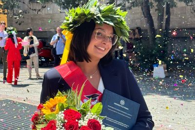 Laurea con 110 e lode per Carlotta Bernardini