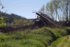 Ponte di Albiano Magra crollato