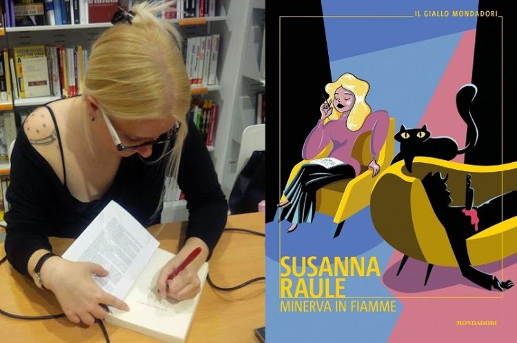 Susanna Raule presenta &quot;Minerva in fiamme&quot;, il suo esordio in &quot;Il Giallo Mondadori&quot;