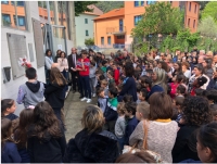 Nella scuola di Rebocco la commemorazione del partigiano Nello Olivieri