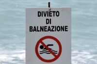 Divieto di balneazione a Punta Bianca