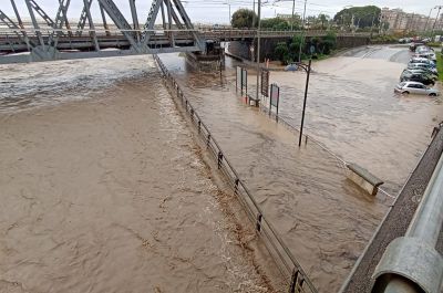 Il fiume Vara supera la soglia di guardia a Nasceto