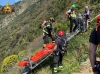 Malore su un sentiere delle Cinque Terre, soccorso con la cremagliera