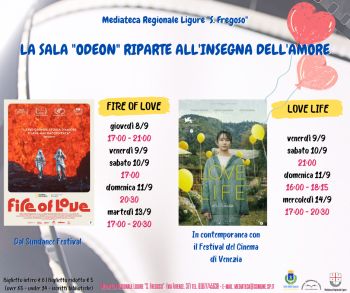 La Sala Odeon Riparte all&#039; Insegna dell&#039;Amore