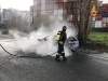 Santo Stefano, auto in fiamme