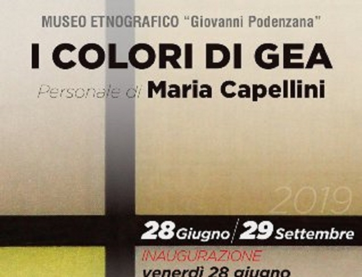 &quot;I colori di Gea&quot;: al Museo Podenzana la mostra personale di Maria Capellini