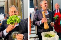 Campionato mondiale del pesto al mortaio, Toti: &quot;Basilico simbolo e bandiera della nostra terra&quot;