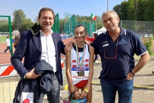La spezzina Elena Irbetti arriva terza ai Campionati italiani su pista cadetti
