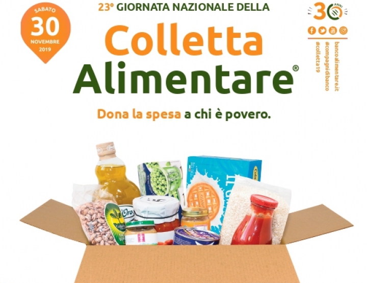 23esima Giornata Nazionale della Colletta Alimentare, sabato le donazioni per i bisognosi