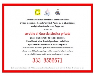 Monterosso, torna il servizio di Guardia Medica gratuito