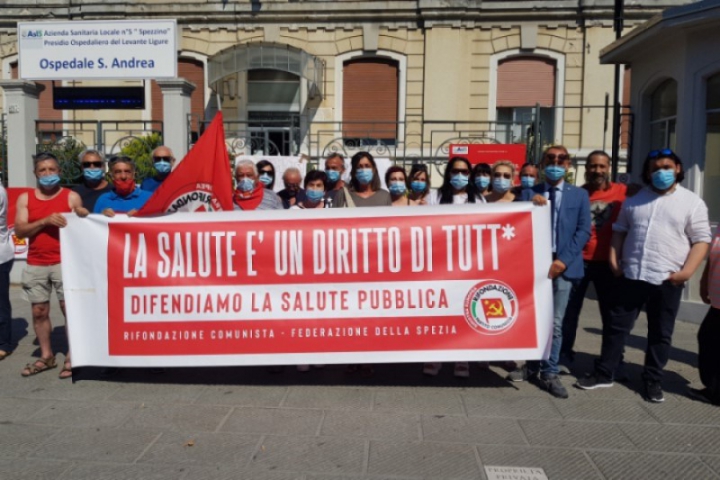 Giornata della Salute, Prc La Spezia: &quot;In piazza contro i brevetti di vaccini anti-covid&quot;