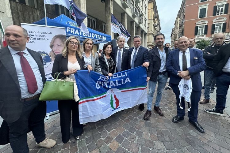 Frijia: &quot;Fratelli d'Italia con Marco Bucci per garantire il futuro della Liguria&quot;