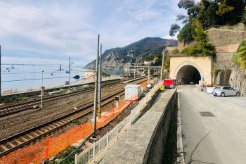 Ciclovia Tirrenica: Partiti i lavori per il nuovo sottopasso della stazione ferroviaria di Framura
