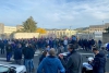 Sciopero in Oto Melara, bloccata via Valdilocchi (video)