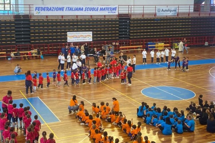 Al Palamariotti la 2a Giornata del Gioco e dello Sport organizzata dalla Federazione Italiana Scuole Materne