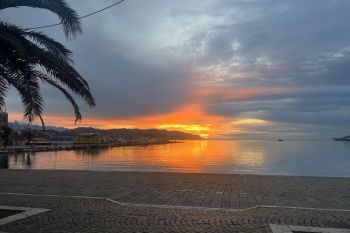 Un&#039;alba mozzafiato in passeggiata Morin (foto)