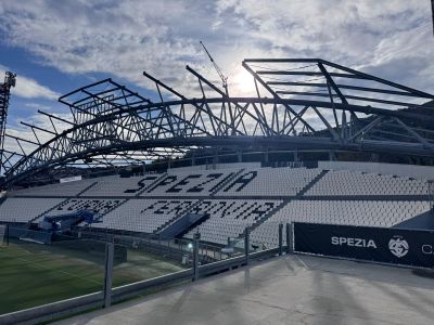 Spezia, via libera della Commissione di Vigilanza: la Curva Ferrovia tornerà a ruggire con il Mantova