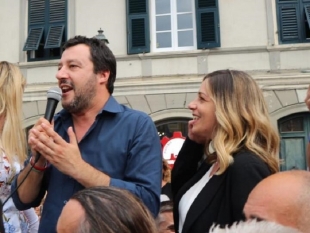 Ponzanelli sindaco di Sarzana, Salvini: &quot;Spettacolare!&quot;