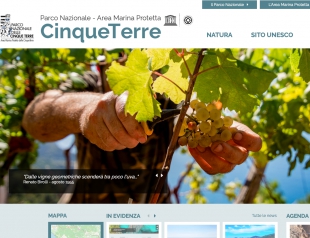 Online il nuovo sito del Parco delle Cinque Terre